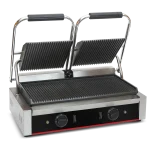 Piastra per panini doppia in ghisa