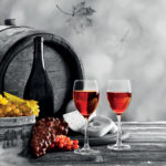 Tovaglietta e portaposate "l gusto della vite"