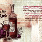 Tovaglietta e portaposate "Best Wine"